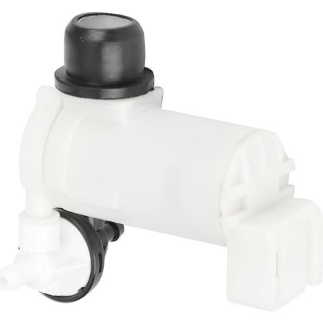 Pompe de Lavage Pare-brise Automobile - Compatible Nissan [Almera, Maxima, Pathfinder] - ABS Blanc/Noir - Pack 1 (1/5)