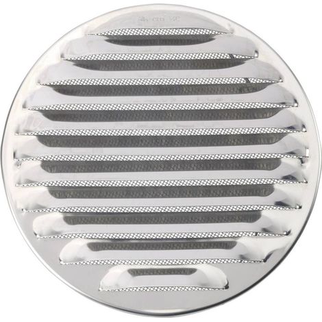 Wallair N31841 Rejilla de ventilación acero inoxidable 18 cm