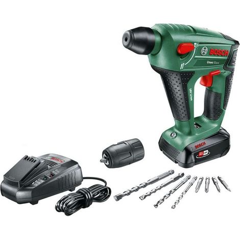 Bosch - Tassellatore a batteria 12V, 2 batterie 2,5 Ah, caricabatterie 060395230F (1/5)