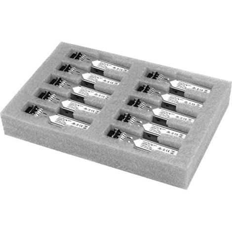 StarTech.com Gigabit Fiber SFP Transceiver Module - HP J4858C Compatible - MM LC with DDM - SFP (Mini-GBIC)-Transceiver-Modul (entspricht: HP J4858C) - Gigabit Ethernet - 1000Base-SX - LC Multi-Mode - (1/5)