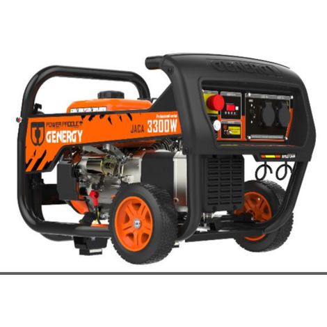 Groupe électrogène JACA 3300W monophasé, démarreur électrique (1/4)