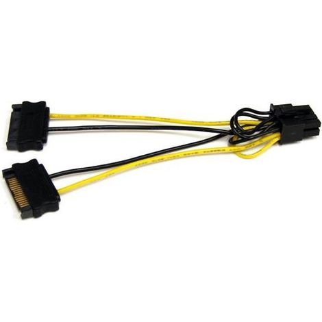 StarTech.com SATPCIEX8ADP adattatore cavo alimentazione PCIe 8 pin (1/3)