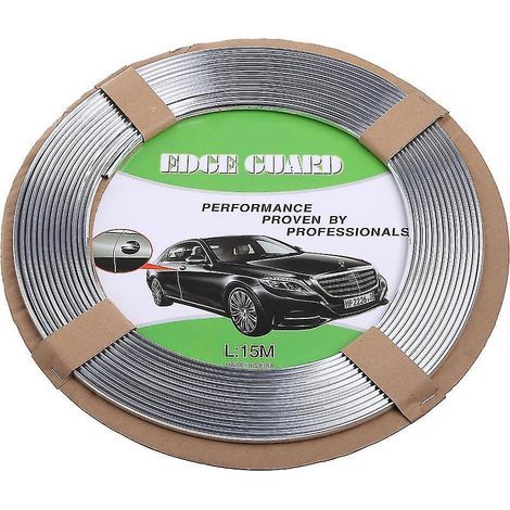 Autocollant de protection pour portières de voiture ou camion, barre de protection de bord de pare-chocs (1/4)