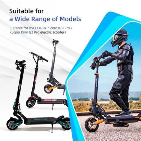 Pneu Plein - 8,5 X 3 Pouces - Pour Trottinette Électrique - Compatible VSETT8 VSETT9 Zero 8 Zero 9 Kugoo Kirin G2 Pro - 1 Pièce (1/4)
