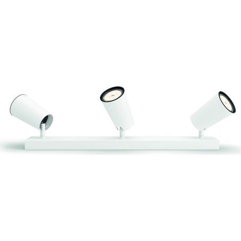 Philips Paisley Aufbauspot mit 3 Lichtpunkten (Weiß) - GU10 Fassung (1/4)