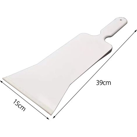 Raclette Auto Longue pour Pare-Brise Avant et Arrière, Outil de Pose de Film, Grattoir Neige et Glace pour Vitres de Voiture (1/4)