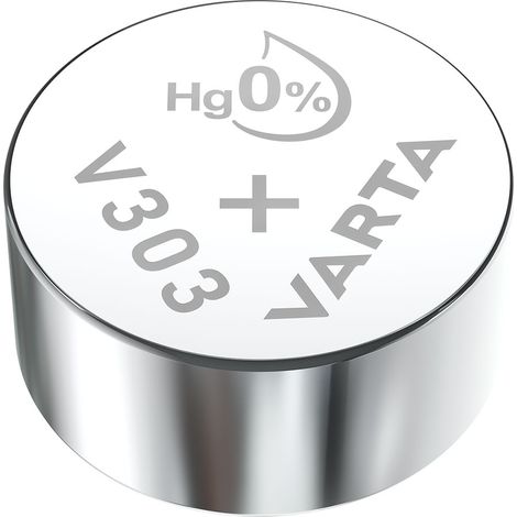 Micro pila de botón silver sr44 - v303 1,55 v ø11,6 x 5,4 mm watch blister (1/3)