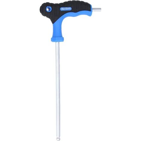 Chiave maschio piegata a esagono incassato e a testa sferica con impugnatura a T 6,0 x150 mm (1/4)