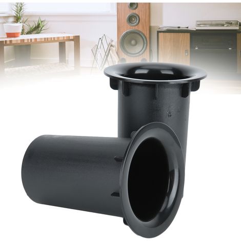 T9-Abluftrohre für Basslautsprecher, 71 mm Durchmesser, für 6-10 Zoll Subwoofer, Belüftungsanschluss.
