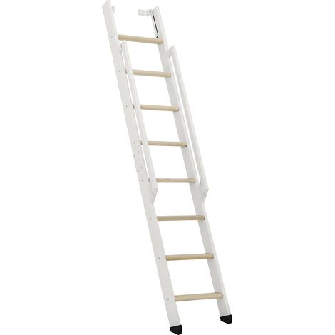 Minka Wangentreppe Strong 199cm max. Geschosshöhe Fichte weiß