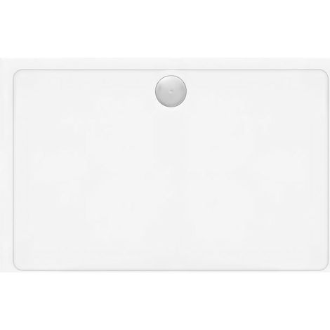 SHOWER TRAY REA SAVOY  WHITE 80X100 WITH BRUSHED COPPER COVER