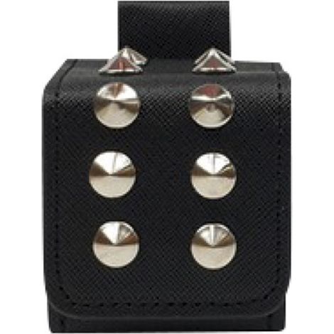 Etui De Golf En Cuir Pu - Pochette De Rangement Pour Balle Unique Avec Fermeture Magnétique - Accessoire De Sport Résistant - 1 Pièce (1/5)