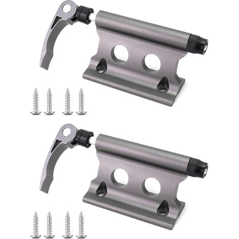 2 Pièces Support De Fourche De Vélo, Dégagement Rapide en Alliage D'aluminium, Support Velo Voiture, pour Camion, SUV Et Remorque (1/5)
