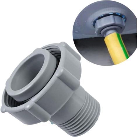 Raccord de Vidange pour Piscine Bestway/Coleman P6D1420 - Compatible Tuyau 1.5 Pouces (38mm) (1/5)