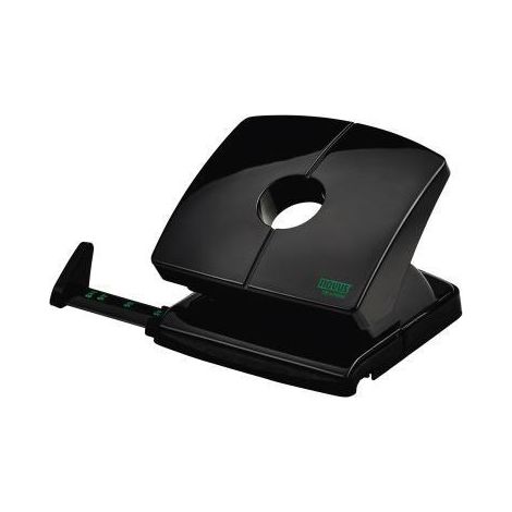 NOVUS Locher NOVUS B 220 re+new 8cm 20 Bl. (80 g/m²) mit Anschlagschiene schwarz