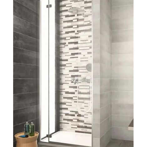 Carrelage d'intérieur - Faïence - Série GROOVE - Dimensions: 25 x 50 cm - PERLA