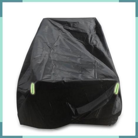 pour VTT Housse universelle robuste pour ATV ATC 190T, imperméable à la pluie, à la poussière, moto performance Noir XL
