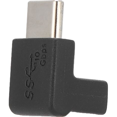 USB-C Stecker auf Buchse Vertikal-Winkeladapter 3.1 für Smartphone, Tablet, PC, Laptop (1/5)