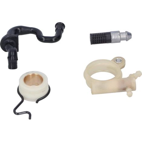 KettensägenölpumpeSchneckengetriebe-Set mit Filter und SchlauchPassend für Stihl MS251, MS231, MS231C, MS251C