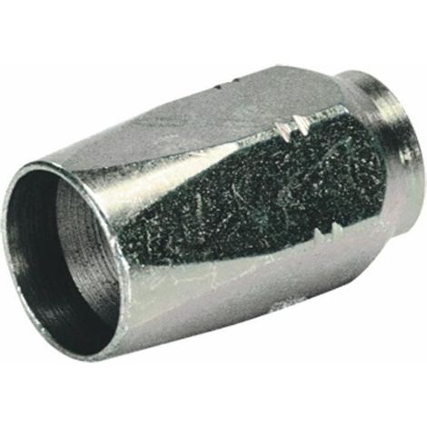 Jupe à visser récupérable 1/2' – Raccord pour compresseur – Lot de 2 – Tube SAE100 R2T EN 853 2SN – Longueur 53mm – Clé 27