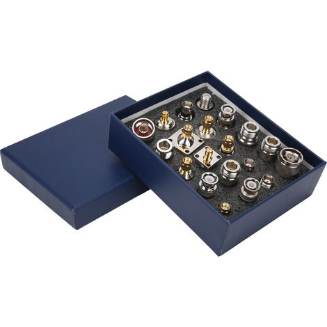 Adaptateur SMA laiton 20 pièces, connexions multiples haute conductivité, spécifications variées pour câblage rapide et fiable. (1/5)