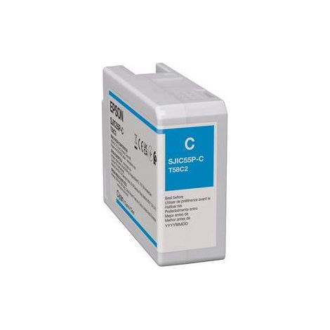 Epson SJIC55(C) cartuccia d'inchiostro 1 pz Originale Ciano (1/2)