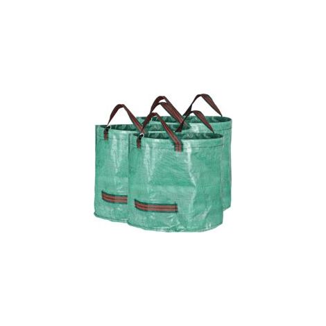 Sac à déchets3pcs Sacs de Jardin 60L indéchirables--16 gallons,45x38cm (1/5)