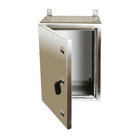 Coffret mural RS PRO en Acier inoxydable 316 dim. ext. 800 x 600 x 300mm, IP69K ( Prix pour 1 )