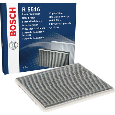Bosch R5516 - Filtre d'habitacle anti-odeurs au charbon actif (1/5)