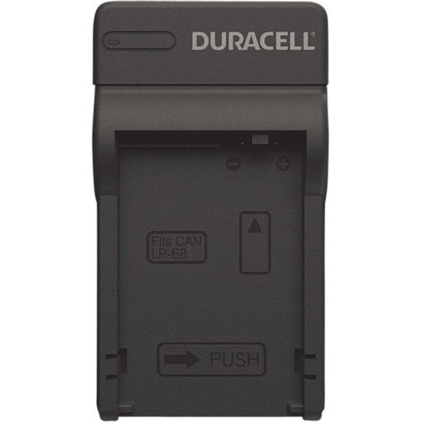 Duracell - Caricabatterie USB - Nero - per Canon LP-E8 (1/4)
