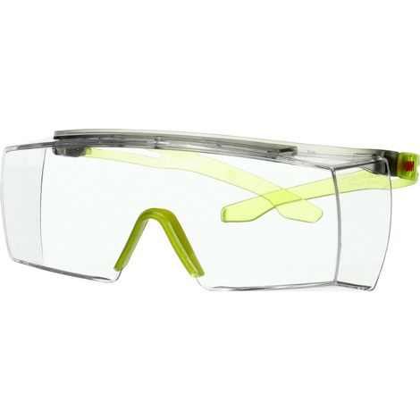 3M SF3701SGAF-GRN Überbrille mit Antibeschlag-Schutz Lindgrün EN 166, EN 170, EN 172 DIN 166, DIN 1 (1/2)