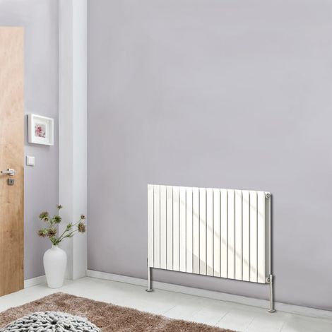 NRG Designer Radiator Flat Panel White Central Heating Rads Horizontal 600x1156mm Double (1/5)