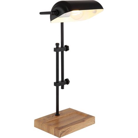 Globo - lámpara de mesa - MARID - negro - metal - lámpara de (1/5)