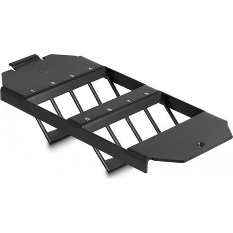 Delock Montaje Keystone de 8 puertos para tanque de piso