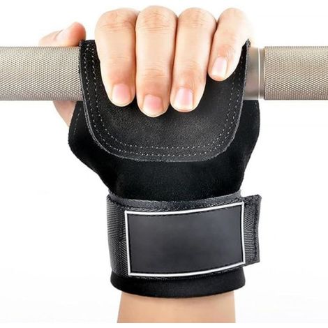 Sangles De Poignet - Cuir Oxford - Pour Haltérophilie Et Musculation - Par Paire (1/5)