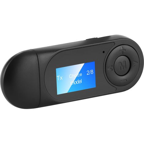 Adaptateur Audio Bluetooth 5.0 Émetteur-Récepteur Sans Fil avec Écran LCD pour Voiture PC Enceinte Filaire Jack 3.5mm (1/5)