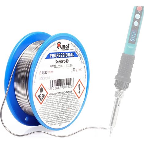 Estaño Cynel Sn60Pb40-SW26 0,80 100 g