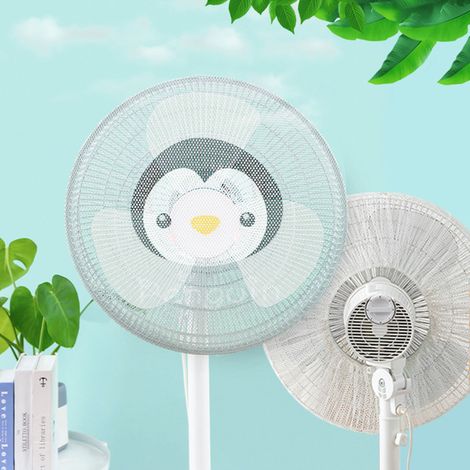 Protection anti-poussière pour les doigts, housse de ventilateur anti-pincement, filet de protection lavable pour ventilateur électrique