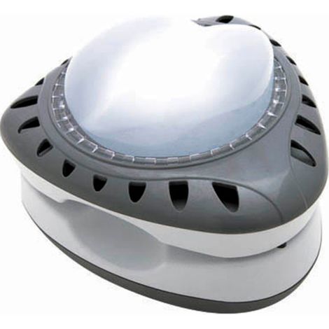 Intex – Spot de piscine LED magnétique 5W – Longueur câble 6,80m – 5 couleurs – Éclairage ambiance pour bassins hors-sol