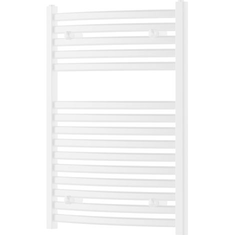 Radiador secatoallas eléctrico 450W 80x60x6,8cm, Blanco (1/4)