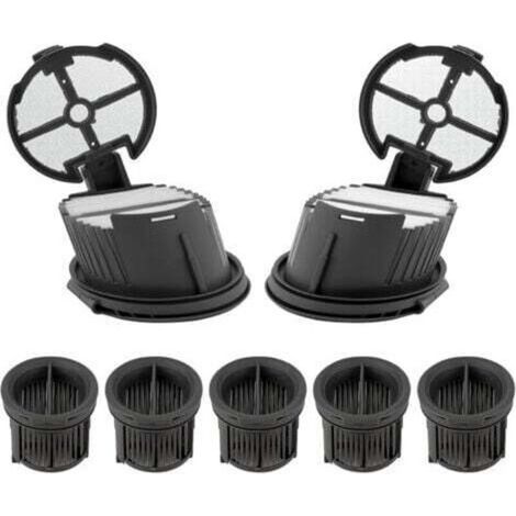(7 pezzi) Filtri di ricambio compatibili con aspirapolvere senza fili H14PRO/H20 Ultra/H30 Ultra, kit di accessori per filtri, filtro per aspirapolvere verticale, filtro a cartuccia