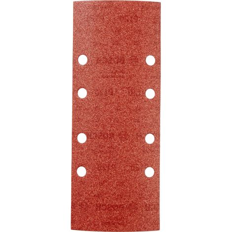 Bosch Accessories 2607017100 Carta abrasiva orbitale perforato Dimensione dei grani 120 (L x L) 230 mm x 93 mm 25 pz.