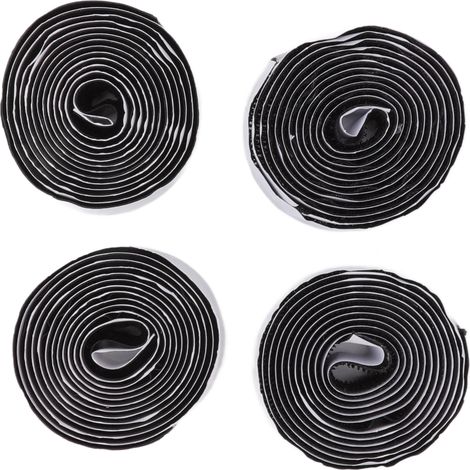 Lot de 4 rouleaux de ruban auto-adhésif à scratch en polyester ultra-adhésif pour le rangement à domicile (1/5)