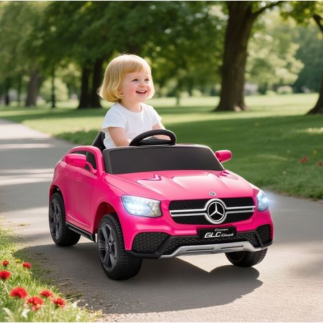 Coche eléctrico infantil 12V con mando y luces LED OKMYHOME (1/3)