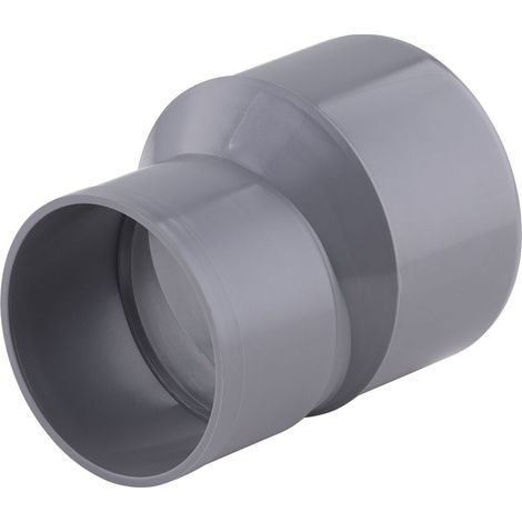 Noyon & Thiebault – Raccord excentré PVC mâle-femelle Ø100 – Ø80 pour évacuation eaux usées – Installation simple avec colle PVC adaptée