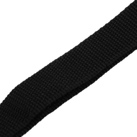 Ceinture de sécurité pour chien en Nylon noir réglable - - Convient à tous les grands et petits chiens (1/4)