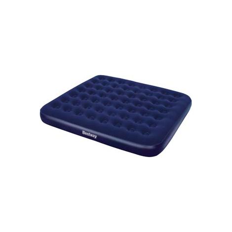 MATERASSO GONFIABILE FLOCCATO DUE PIAZZE E MEZZO  cm.203x183x22h.  peso Kg.4,750 (art.67004)    BESTWAY