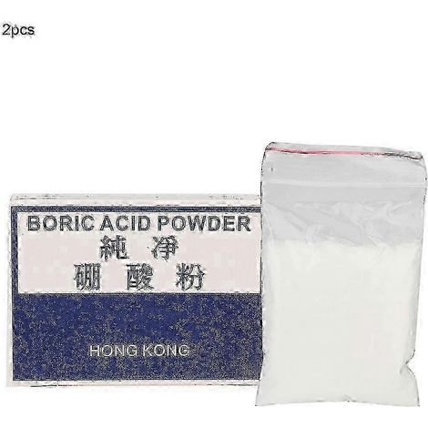 2 boîtes de poudre d'acide borique, outil de nettoyage de bijoux, accessoire de soudage et de traitement (1/4)