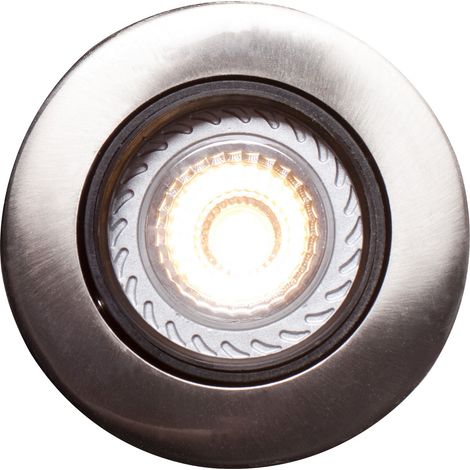 Spot encastré MIXIT Pro Métal Acier Brossé, H.7.2 - IP23 - GU10 /Nordlux Extérieur (1/3)