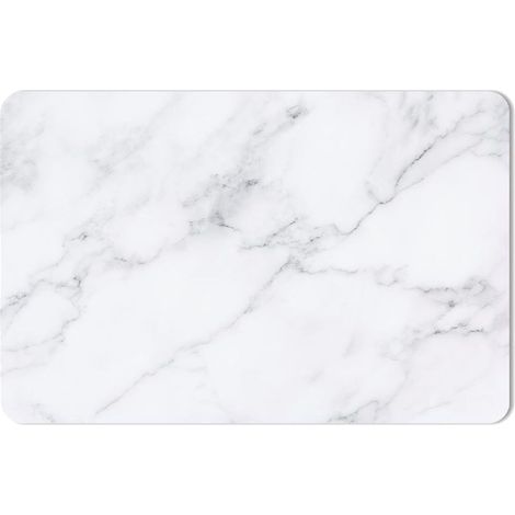 Set de table motif marbre gris